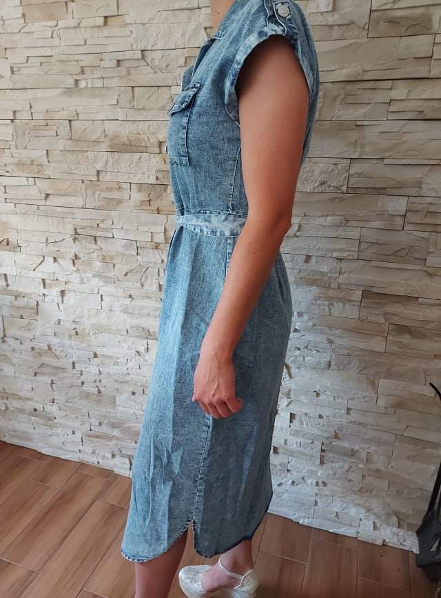 Riflové šaty M
