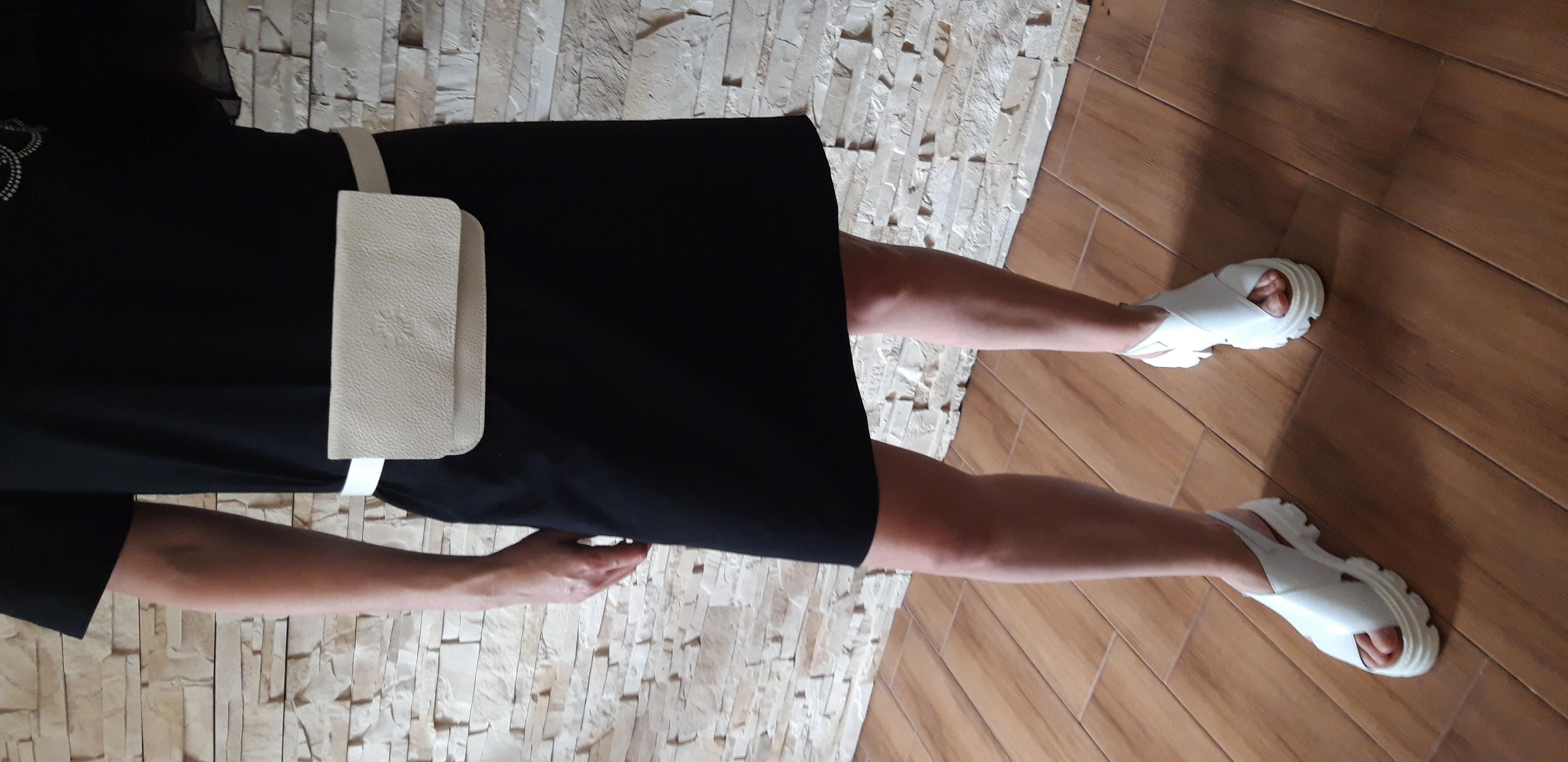 Opasok s taštičkou LEMONADA biela